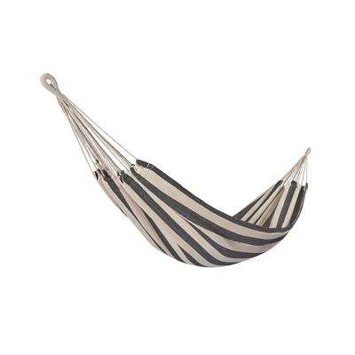 China Contemporary Camping Hammock Folding Portable Canvas Swings Swing Stripe for sale