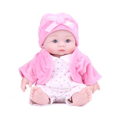 China Washable Simulation Baby Reborn Doll Can Be Reborn Novelty Bathed Children's Companion Consolation Toy for sale