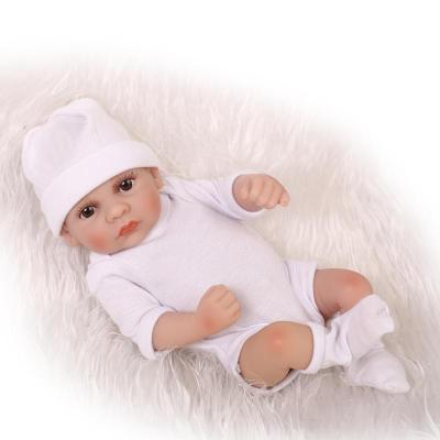 China lifereborn baby 26cm silicone vinyl full girls and boys washable hand made realistic soft dolls for kids for sale