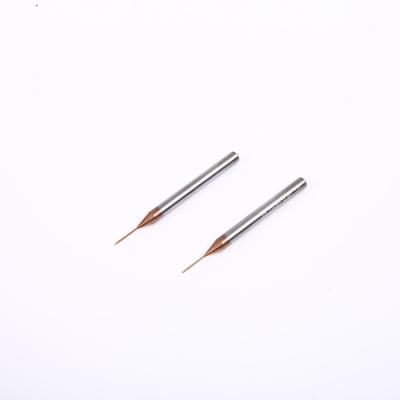 China Hot Selling High Performance Custom Carbide Nano Coating 100% New Micro Material Deep Flute Flat End Mills for sale