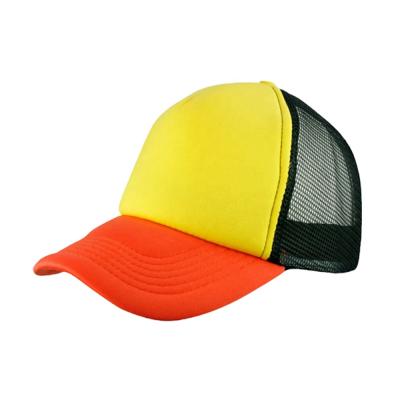 China Sublimation Promotional Mesh Trucker Hat And Men'S JOINT Foam Hats Womens Sports Hats For Kids Adults for sale