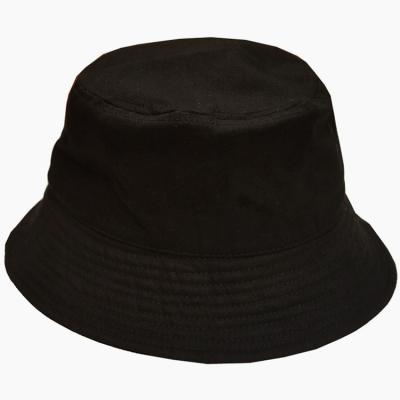 China China Factory Manufacture Fishing Hunting Promotional Bucket Hat White Black Cotton Cheap Hat for sale