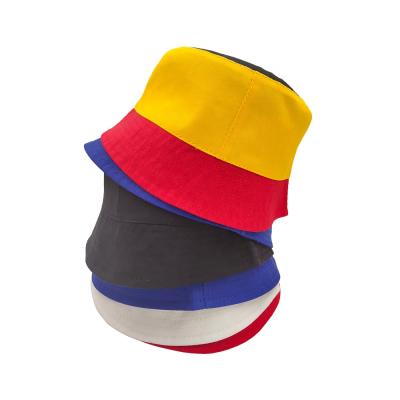 China Fishing China Factory Cotton Blank Bucket Cheap Simple Colorful Advertising Promotional Hat for sale