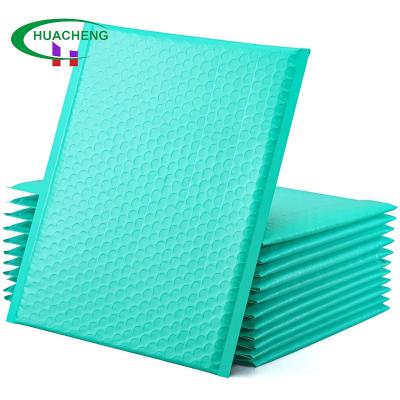 China Matte Teal Poly Bubble Mailers 22xcm 8.5x12inch Durable Padded Envelopes Shipping Bubble Mailers Self Sealing Padded Envelope for sale