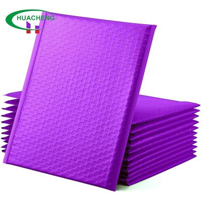 China 13*25cm Thick Bubble Mailing Bubble Mailing Bag Purple Poly Parcel Bag Mailer Padded Envelopes 5*10inch Wholesale Free Samples For Jewelry for sale