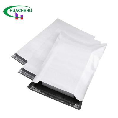 China Durable Custom White Ad 13x18 Poly Mailer Thick Plastic Clothing Courier Mailing Bag for sale