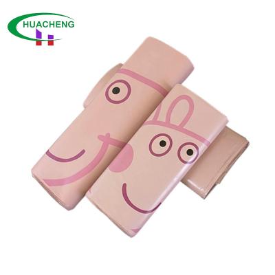 China Durable Factory Custom Packaging Poly Mailers For Clothes 40x50 Cm Pink Durable No Harmful Gases Packaging Extra Strength Wraps for sale