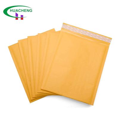 China High Quality Shipping Mailing Envelopes Bubble Bags Superior Cushioning And Custom Waterproof Yellow Outer Light Weight 4x8 Bubble Wrap Hot Sale Protective Kraft Poly for sale