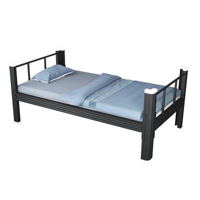 China High Quality Cold Rolled Steel Modular Single Dormitory Student Staff Flat Bed Frame for sale