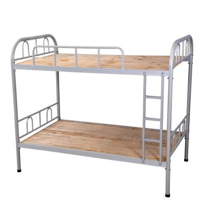 China Modern Full Metal Bunk Bed Double Queen Double Deck Metal Frame Metal Furniture Dorm Bunk Bed Modern Freestanding Twin Bunk Bed for sale