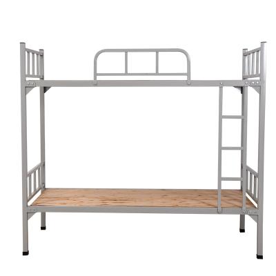 China Modern double bunk bed for adults worker military metal bunk beds twin frame bunk beds for sale for sale