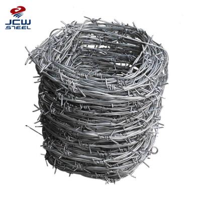 China Protection High Quality Barb Wire Price Per Roll Performance Galvanized Barbed Wire Farm Fence for sale