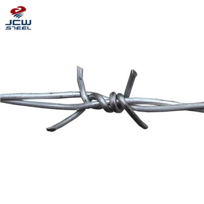 China Protection Performance Wholesale Cheap Price Hot Dipped Galvanized Metal Barbed Wire With Customizable Specifications for sale