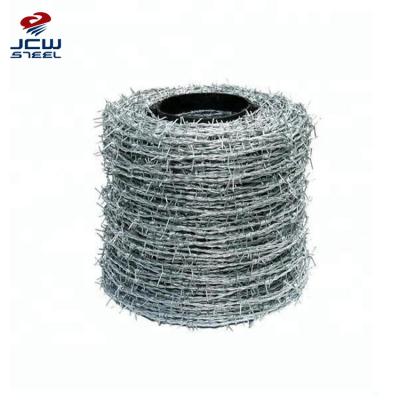 China Length Of Roll Galvanized Barbed Wire Protection Good Quality Barbed Wire For Protection for sale