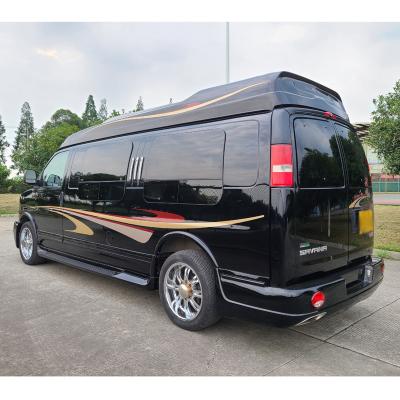 China Big Leather Displacement 2011 6L Used Left Hand Steering Car Used VAN Used Limo GMC Savana for sale