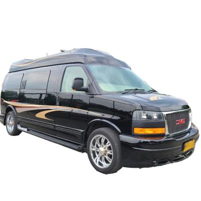 China Leather Large Capacity High Comfort And Affordable Used Car Limousine Van For GMC Savana 6L V8 for sale