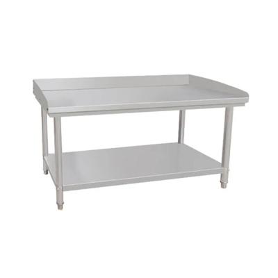 China 2021Commercial kitchen anti-rust anti-high temperature metal material stainless steel work table for sale