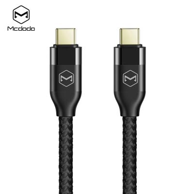 China Charging+Data Transmission Mcdodo 100W USB PD Cable 2m high power usb type c to type c 3.1 gen2 cable for macbook laptop for sale