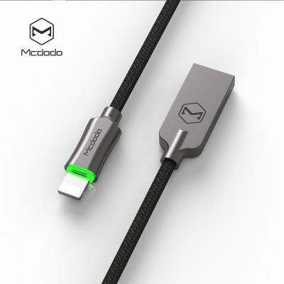 China Power Unplug Cable MCDODO Auto Fast Charging Auto Power Off- USB Fast Cord Charger USB Data Cable For iPhone for sale