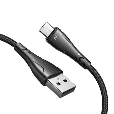 China Nylon Braided USB Micro Fast Cable Mcdodo Charging USB Charging Cable for sale