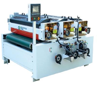 China Furniture 3 Roller Coating Machine Treat As Single Roller 3 Coater To Be Used For Primer And Finish Coating for sale