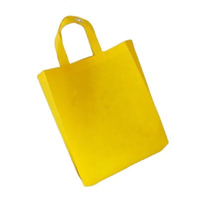 China 80gsm 90gsm 120gsm Non Woven Gift Shop Bag Shoes Handled Non Woven Clothes Packaging Bags With Logo for sale