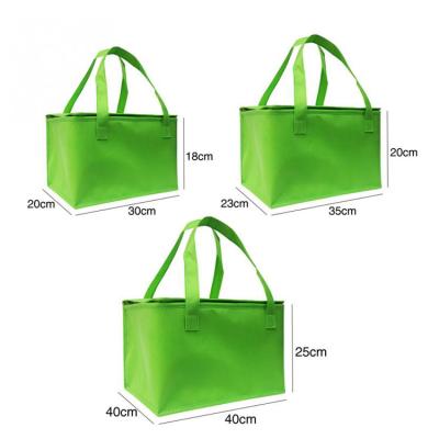 China Eco-friendly Non Woven Eco-Friendly Reuse Cooler Bag Lunch Bag Can Cooler Bag for sale