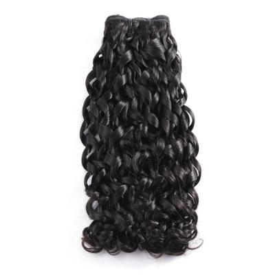 China Soft Smooth Thick Brazilian 100% Hair Pixie Curl Super Double Drawn Hair Bundle for sale