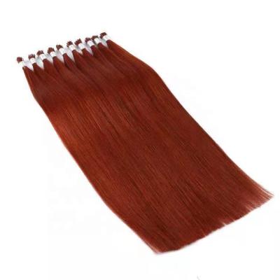 China wholesale price 100% soft straight brazilian virgin hair 30# i tip straight hair extension for sale