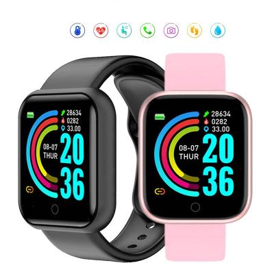 China 2022 Date Fashion D20 Y68s T500 Smart Watch Wristband IOS Android LED Display Sleep Fitness Tracker Automatic Men Women Smart Watches for sale