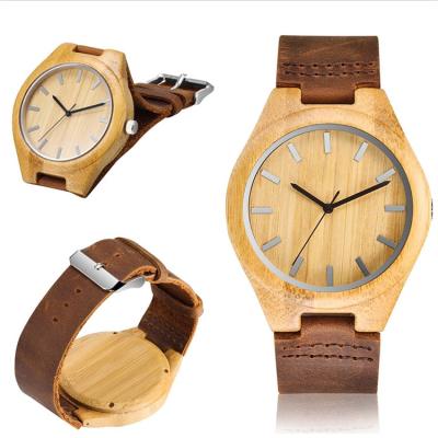 China Movement Non-specific Wooden Watch Mens Custom Watches OEM Quality Bamboo Luxury Branded Logo Factory Wholesale Men for sale