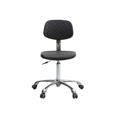 China PU Esd Laboratory Chair Modern Leather Adjustable Anti-Static Office Chair For Clean Room Use for sale