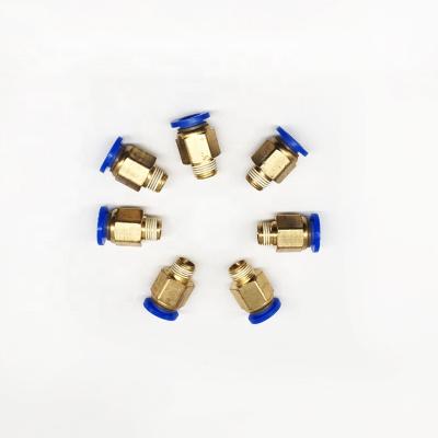 China Plastic Quick Connector Plastic Straight Plastic Hose Accessories PU Pneumatic Fittings for sale