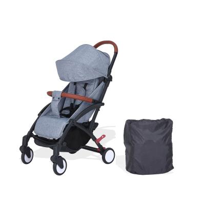 China Wulonzus Aluminum Alloy 603 Plastic Cloth Ultra Compact Full 6 Months To 3 Years Old Baby Stroller And Rolling Bag Package for sale