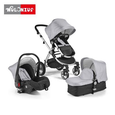 China Polyester Baby Stroller EN1888 3 in 1 EXW in 2020New Sale Baby Stroller 889 with EN1888:2018 for sale