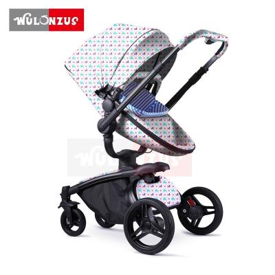 China Baby Stroller Easy Folding Portable Baby Stroller, 2in1, 3in1 PU Leather Egg Shape for sale