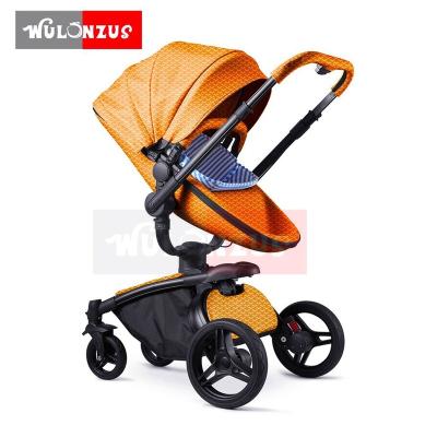 China Baby Stroller Easy Folding Portable Luxury Baby Stroller 3 in 1 for sale