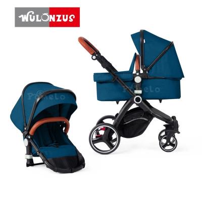 China China Wholesale Baby Canvas Pram Easy Carry Baby Stroller Baby Stroller 3 in 1 for sale