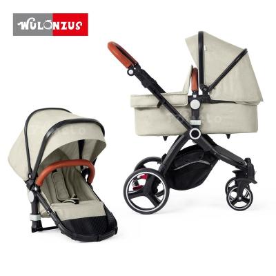 China Baby Canvas Prams Stroller Baby 3 in1 Design Luxury New Stroller for sale