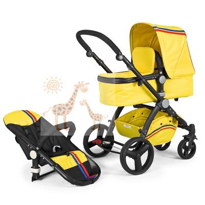 China Polyester Baby Stroller 3 in 1 Travel System New Design Stroller for sale