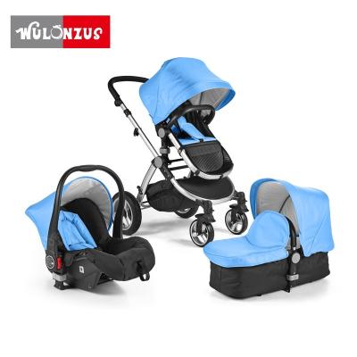 China Polyester Baby Stroller 3 in 1 Travel System, 0-36 Months ASTM F833-19 AS/NZS 2088 & EN1888 2018 Standard for sale