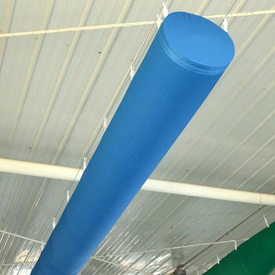 China Animal Husbandry 100% Polyester Zipper Connection Ventilation Dcut Using Fabric Duct for sale