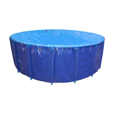 Китай Eco - Friendly Round Fish Farming Tank Tarpaulin продается