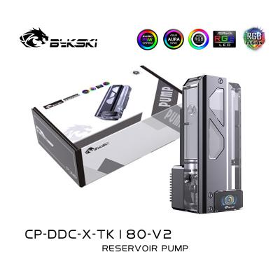 China Computer DDC Bykski CP-DDC-X-TK180-V2 5V Symphony Water Tank Luminous Water Pump (not include water pump) for sale