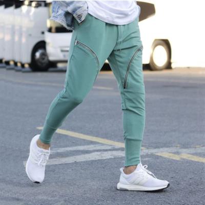 China QUICK DRY Sports Jogging Men's Streetwear Business Casual Zipper Men's Workwear Pants Custom Men's Casual Pants for sale