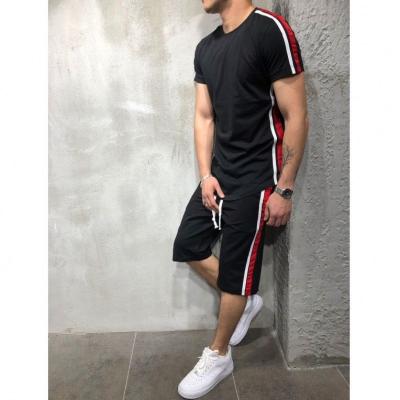 China Breathable Daily Wear Summer Sport Wear Tracksuit Training And Gym Wear Clothing Set Jogging Tracksuits For Men for sale