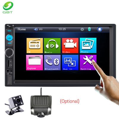 China USB FM 7010 universal car stereo car stereo 2Din AUX audio mirrorlink SD. IN BT Car MP3 MP4 mp5 STEREO player for sale