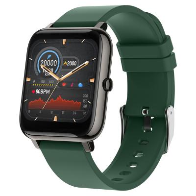 China Touch Screen 1.4 Inch Full Touch Screen Fitness Tracker Heart Rate Blood Pressure Monitor P22 Smart Watch for sale