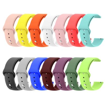 China 20mm 22mm 42mm 44mm Stainless Steel Silica Strap For Samsung Fitbit Apple Smart Watch for sale