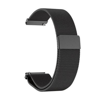 China Stainless Steel 20mm Metal Magnetic 22mm Strap For Samsung Smart Watch for sale